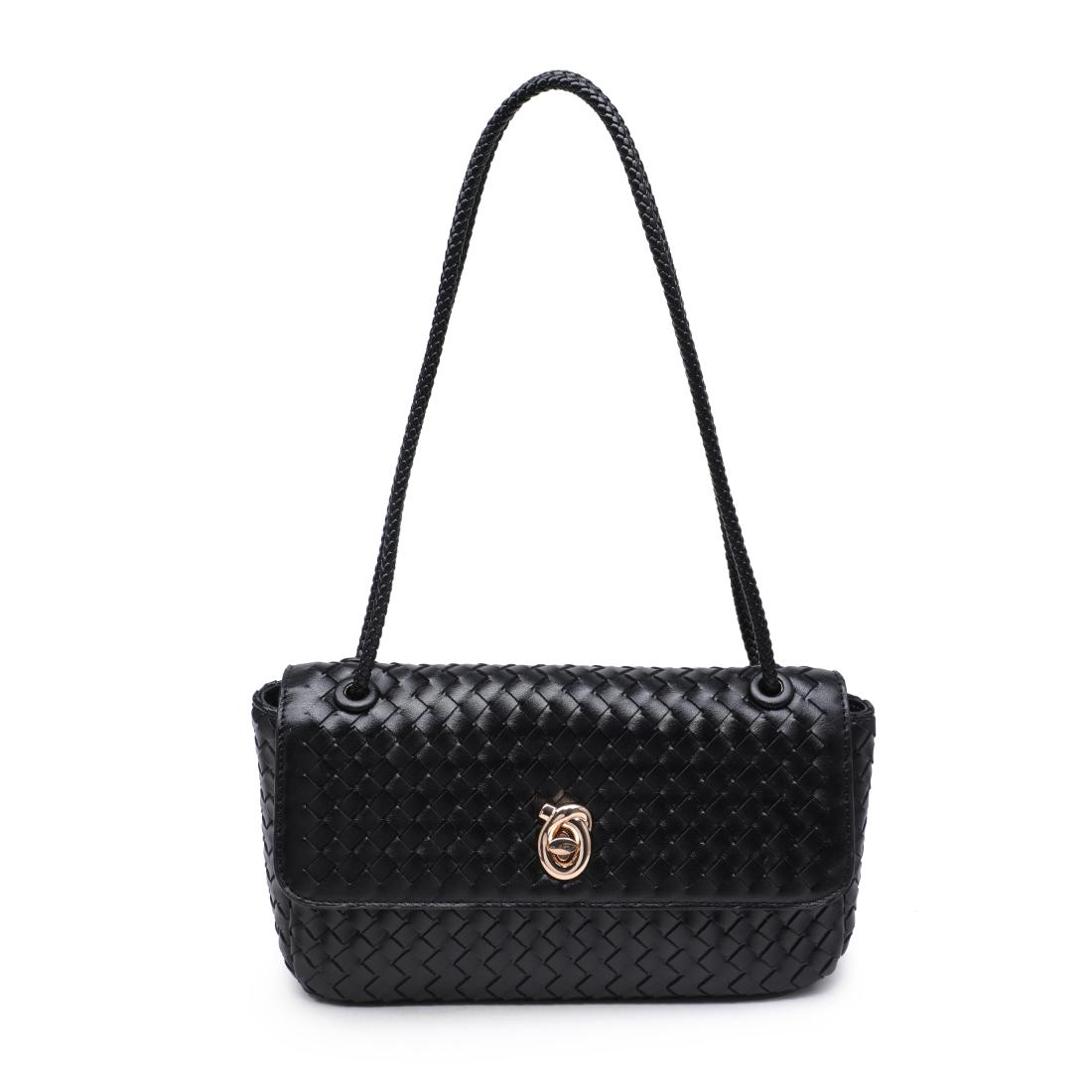 Moda Luxe Annabelle Shoulder Bag 842017143352 View 5 | Black