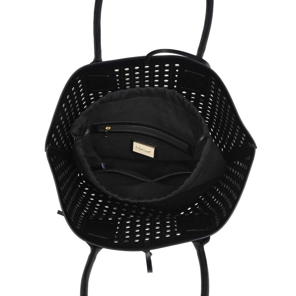 Product Image of Moda Luxe Palmas Tote 842017123736 View 8 | Black