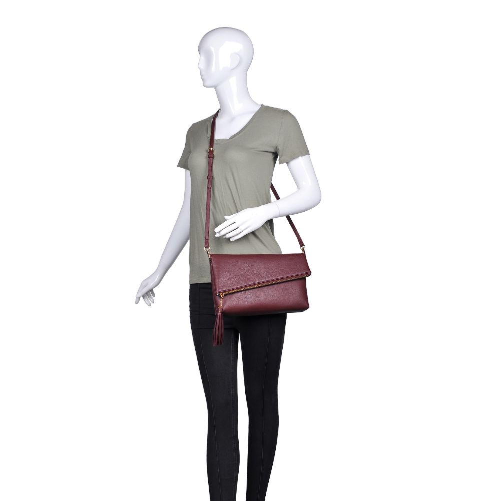 Product Image of Moda Luxe Maribel Crossbody 842017123521 View 5 | Merlot
