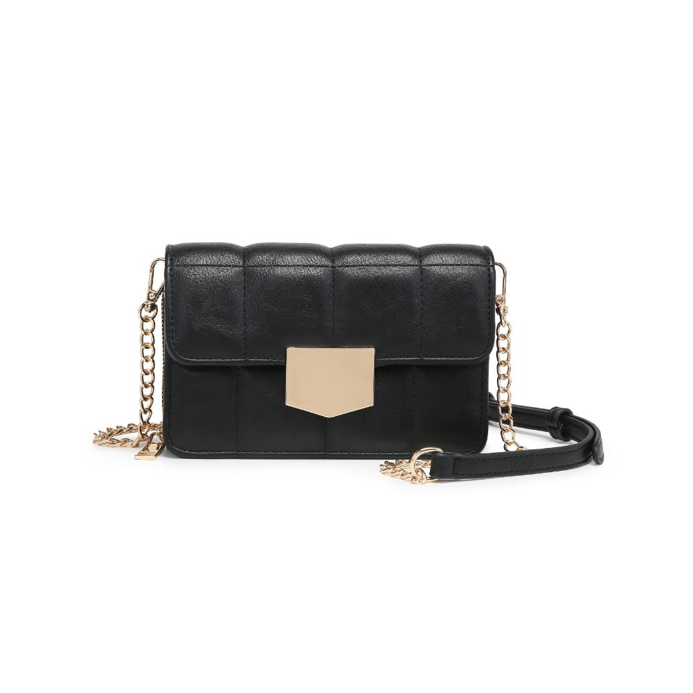 Woman wearing Black Moda Luxe Alina Crossbody 842017128342 View 5 | Black