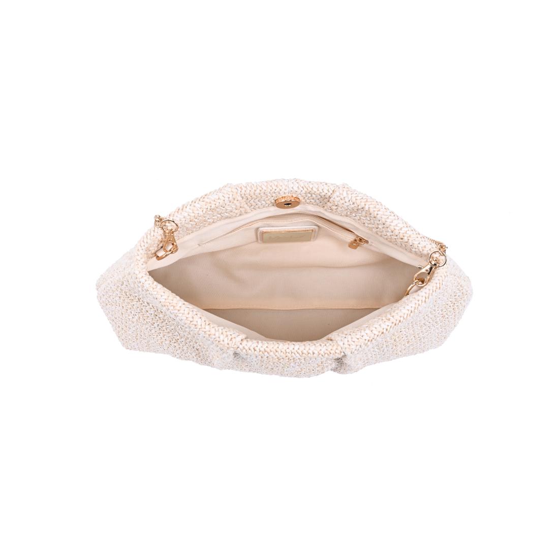 Moda Luxe Breeze Clutch 842017141365 View 8 | Cream
