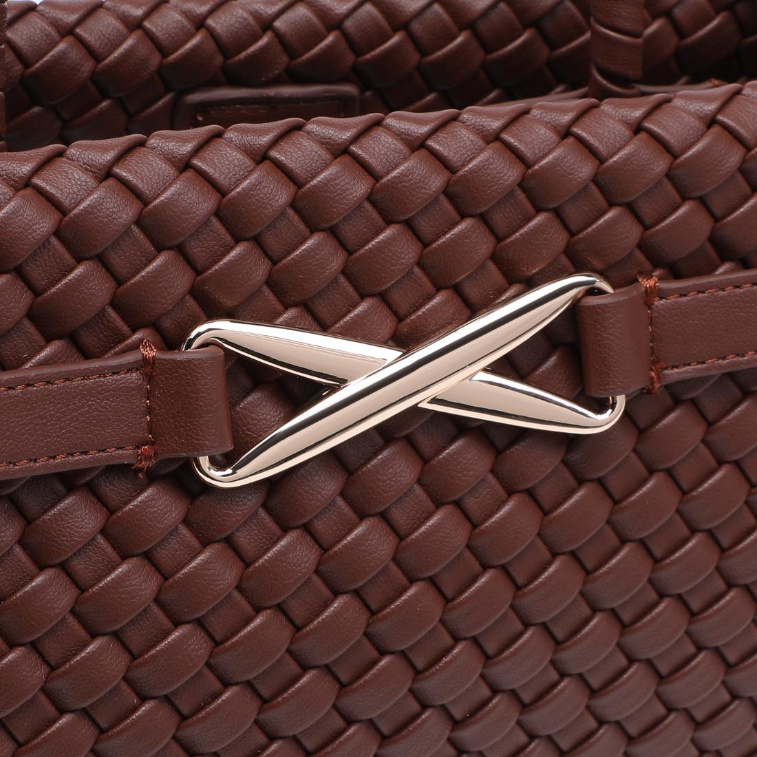 Moda Luxe Marilyn Satchel 842017143307 View 8 | Chocolate