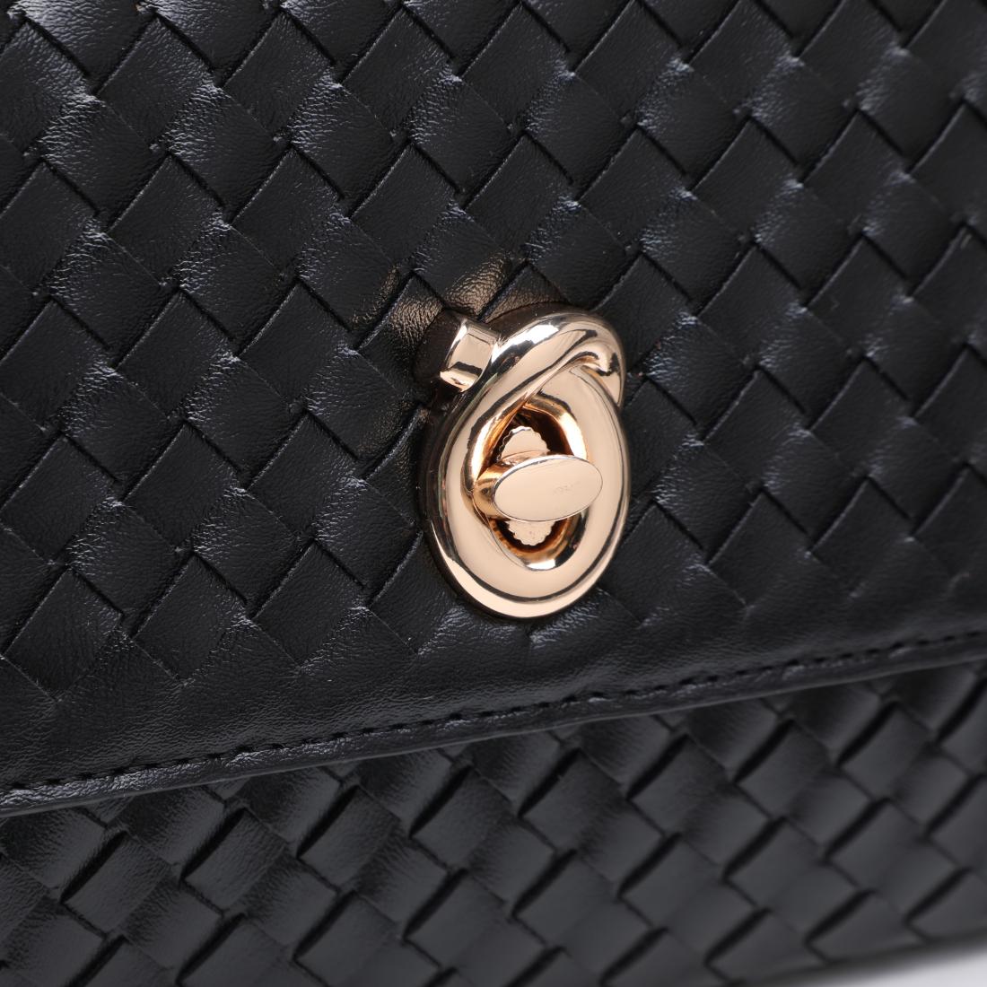 Moda Luxe Annabelle Shoulder Bag 842017143352 View 8 | Black
