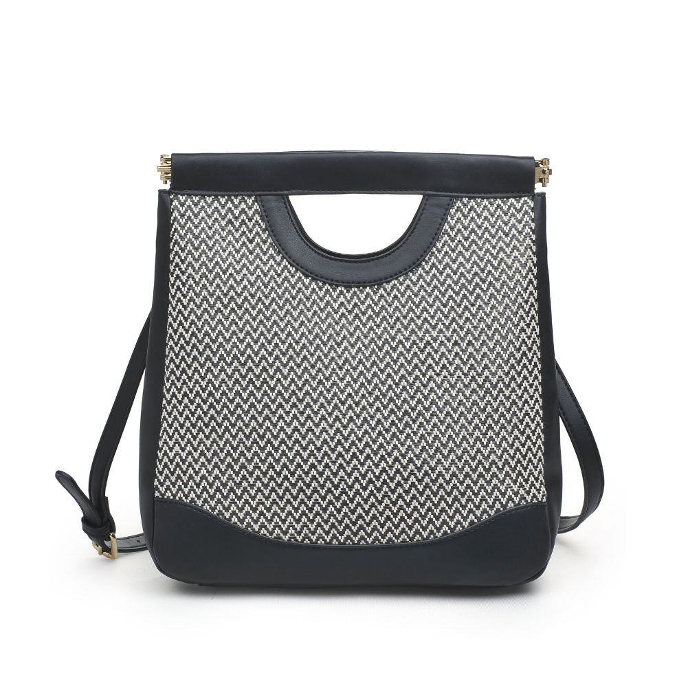 Product Image of Moda Luxe Sasha Top Handle 842017125617 View 5 | Black