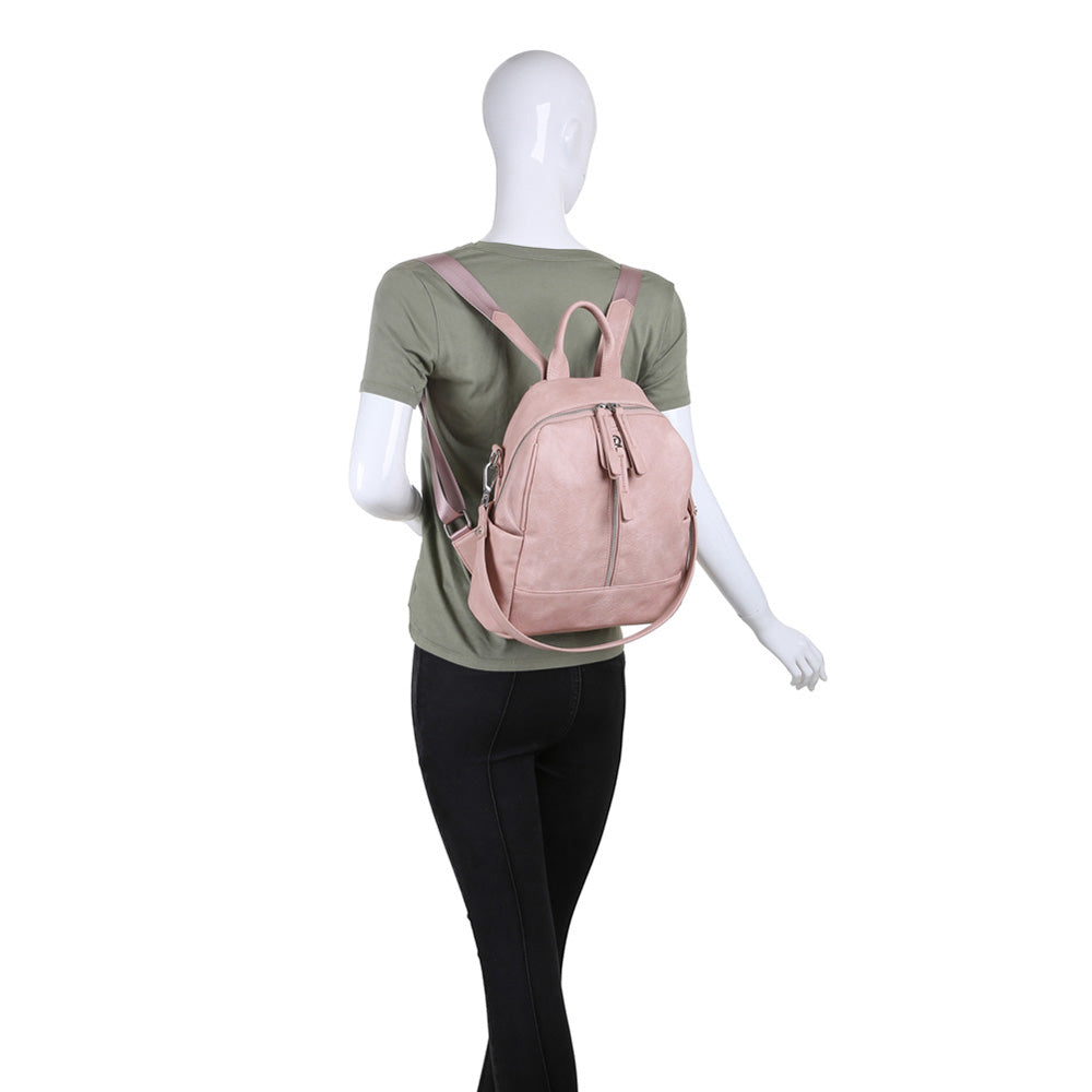 Product Image of Moda Luxe Bowie Backpack 842017119517 View 5 | Blush