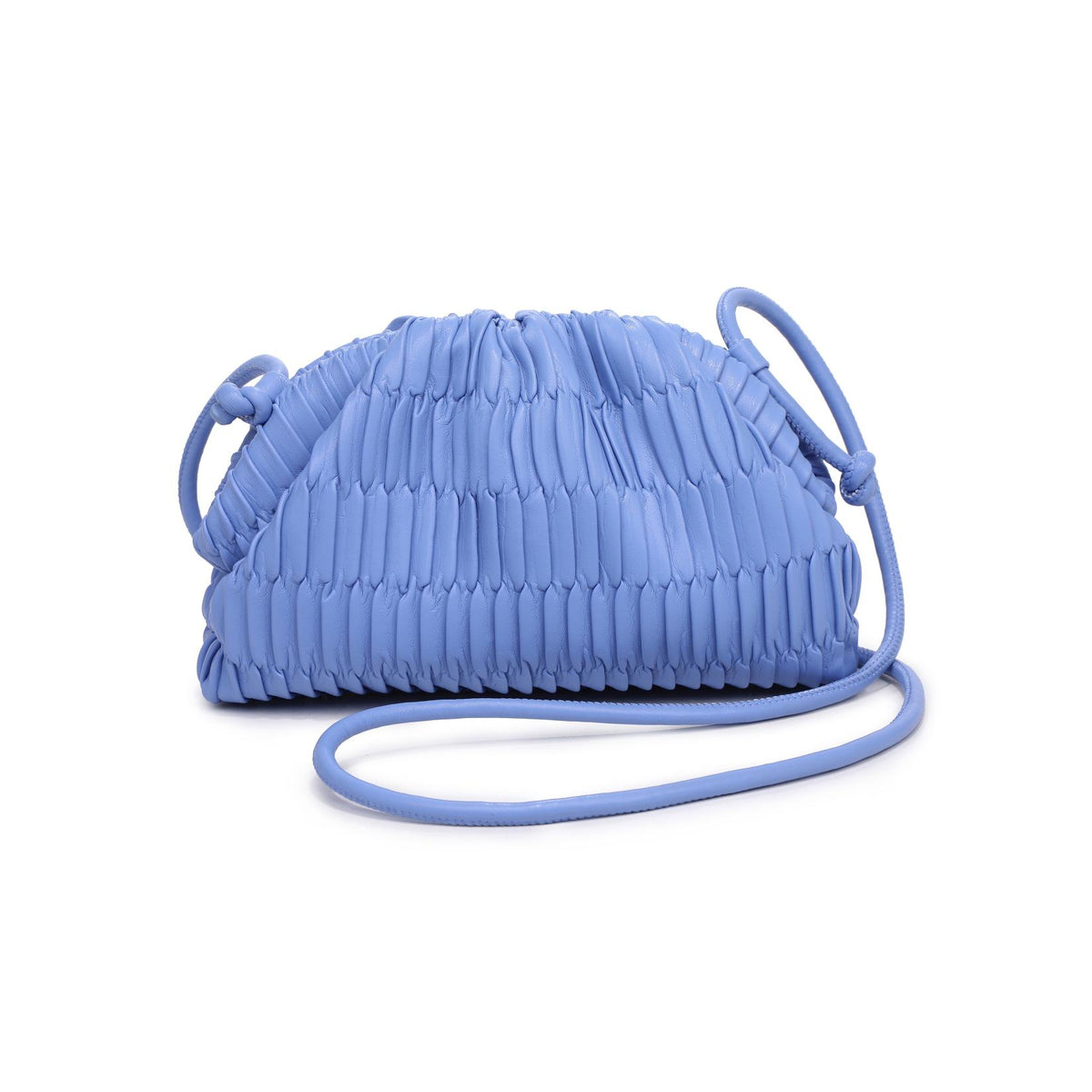 Woman wearing Periwinkle Moda Luxe Divaire Crossbody 842017135531 View 5 | Periwinkle