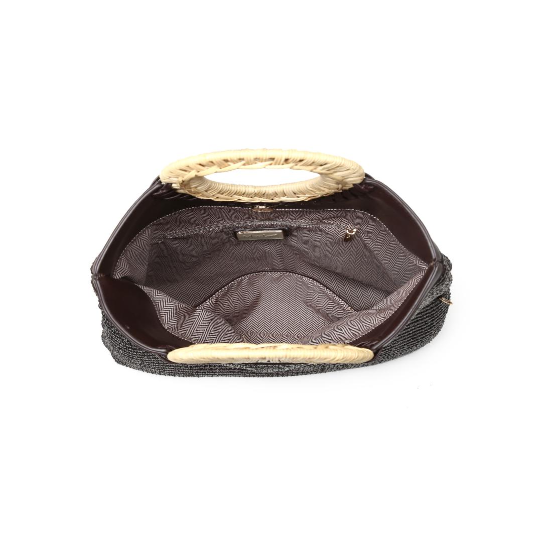 Woman wearing Chocolate Moda Luxe Tessa Crossbody 842017141198 View 9 | Chocolate