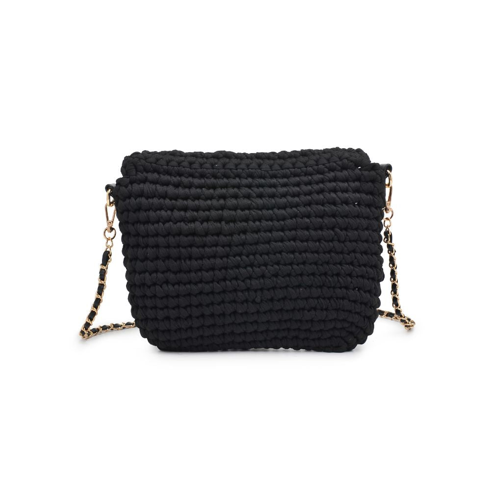 Woman wearing Black Moda Luxe Annalise Crossbody 842017132240 View 7 | Black