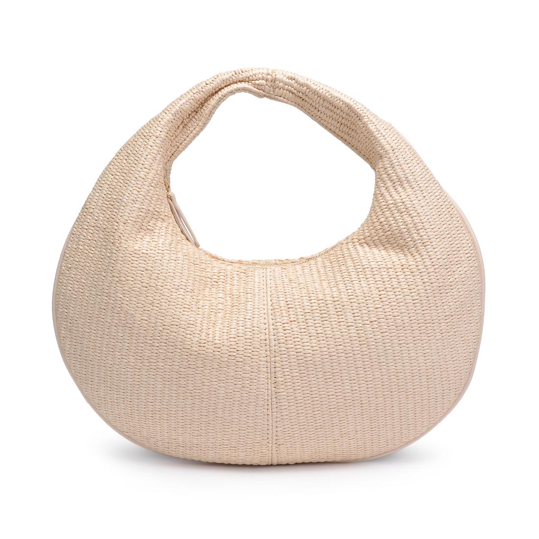 Product Image of Moda Luxe Farrah - Straw Hobo 842017138679 View 5 | Cream