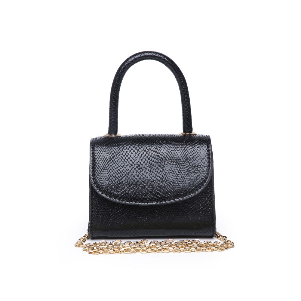 Woman wearing Black Moda Luxe Farah Crossbody 842017126010 View 5 | Black