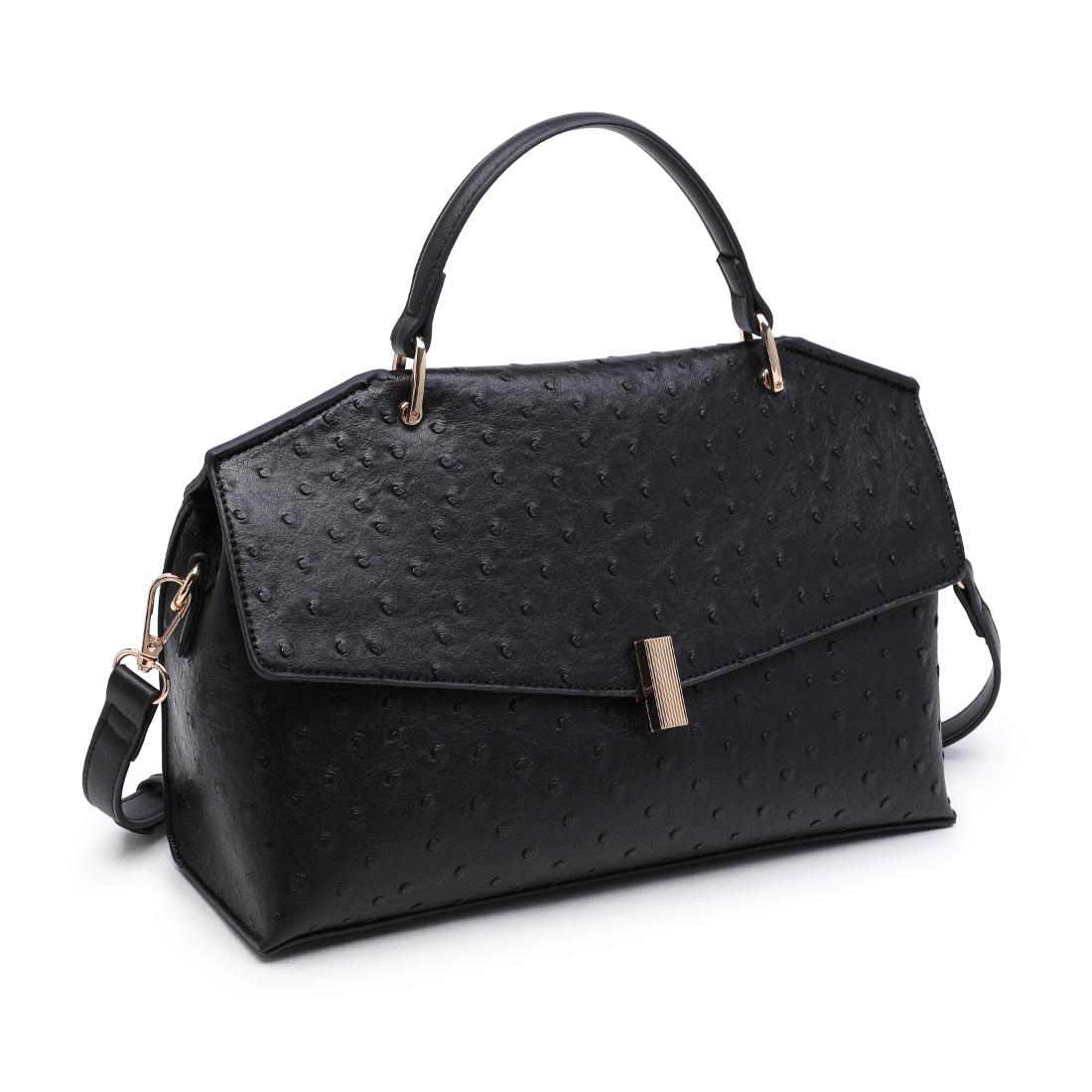 Moda Luxe Beatrice Satchel 842017143321 View 2 | Black