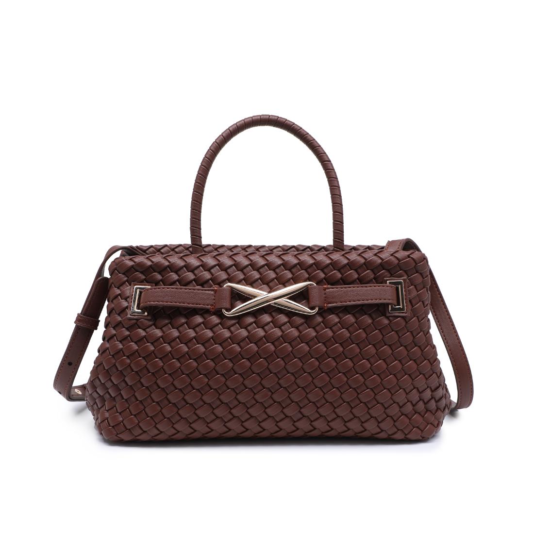 Moda Luxe Marilyn Satchel 842017143307 View 1 | Chocolate