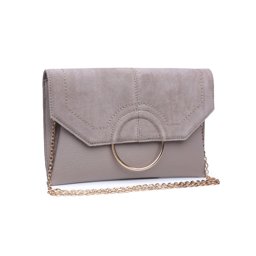 Product Image of Moda Luxe Gwen Clutch 842017122814 View 2 | Stone