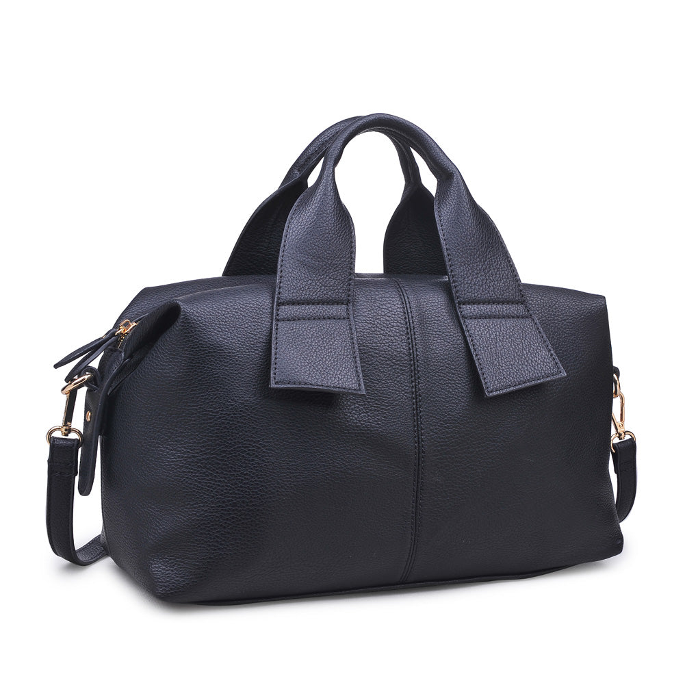 Product Image of Moda Luxe Everly Satchel 842017104759 View 2 | Black