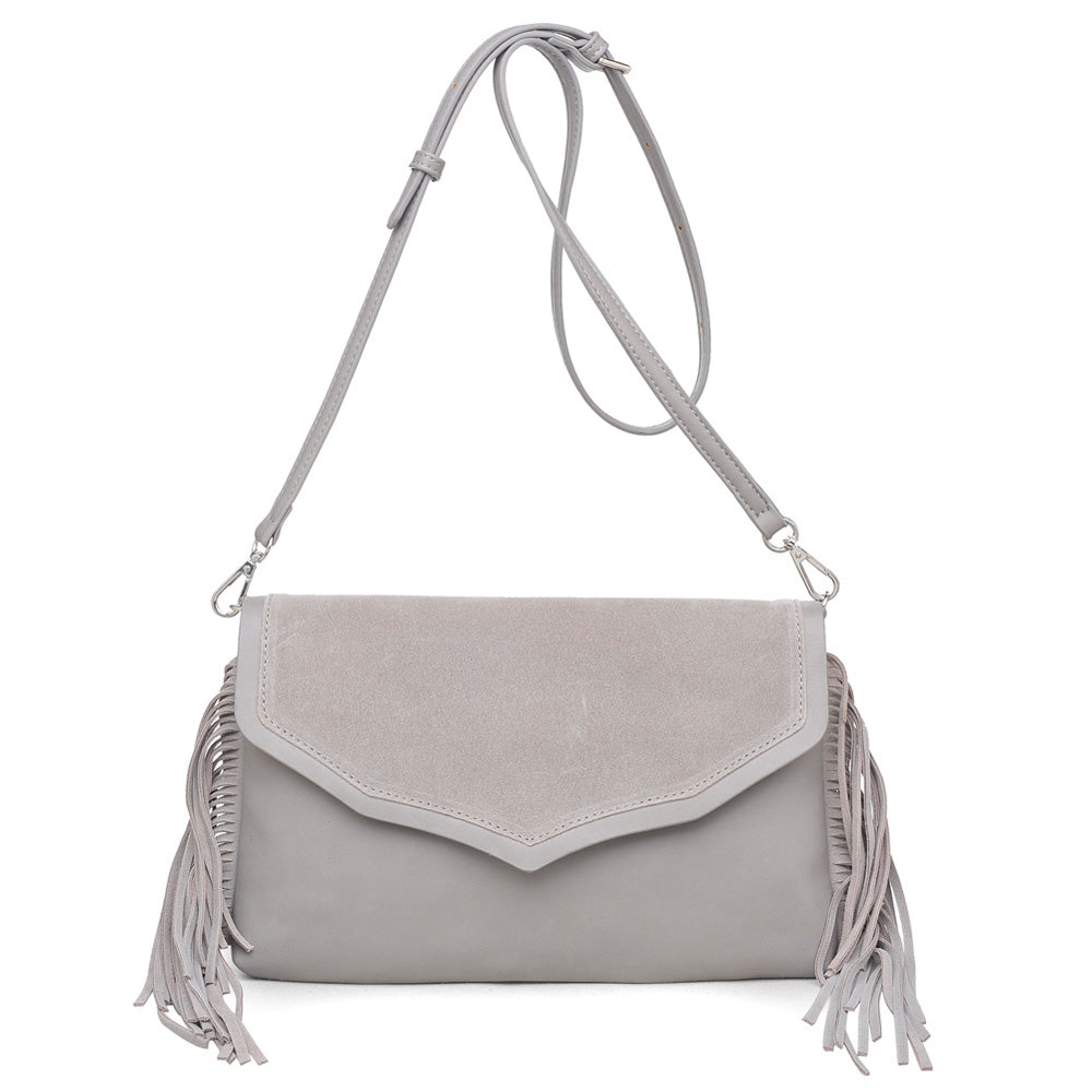 Product Image of Moda Luxe Solstice Crossbody 842017101253 View 1 | Grey