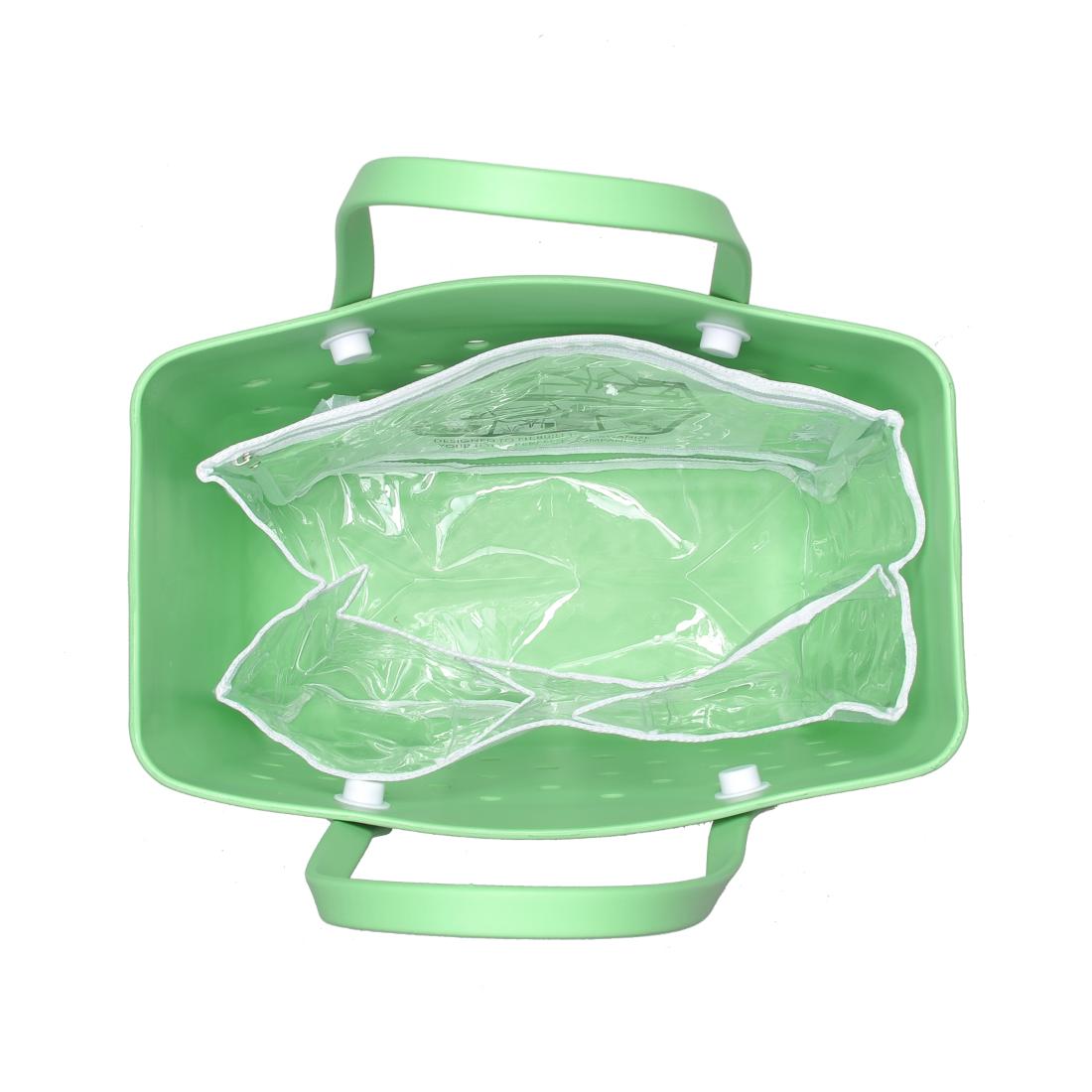 Product Image of Moda Luxe Cabo Carryall Tote 842017138914 View 4 | Soft Green