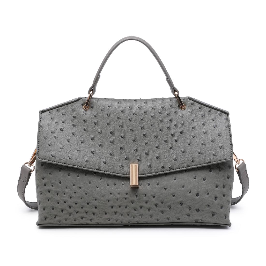 Moda Luxe Beatrice Satchel 842017143338 View 1 | Grey