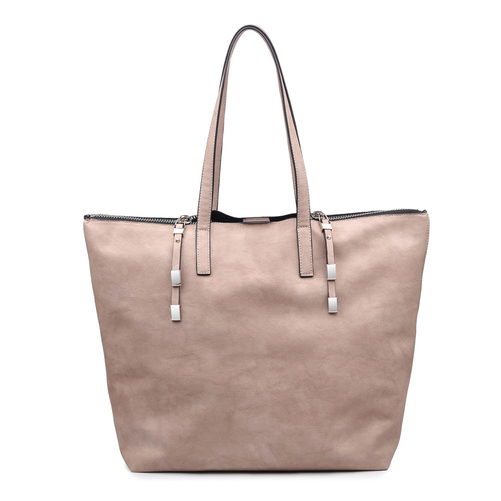 Product Image of Moda Luxe South Hampton Pebble Tote 842017117353 View 1 | Taupe