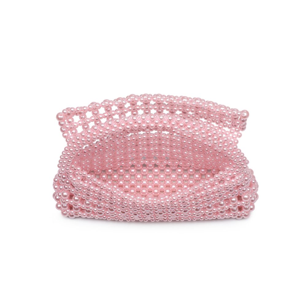 Woman wearing Pink Moda Luxe Darcy Evening Bag 842017132653 View 9 | Pink