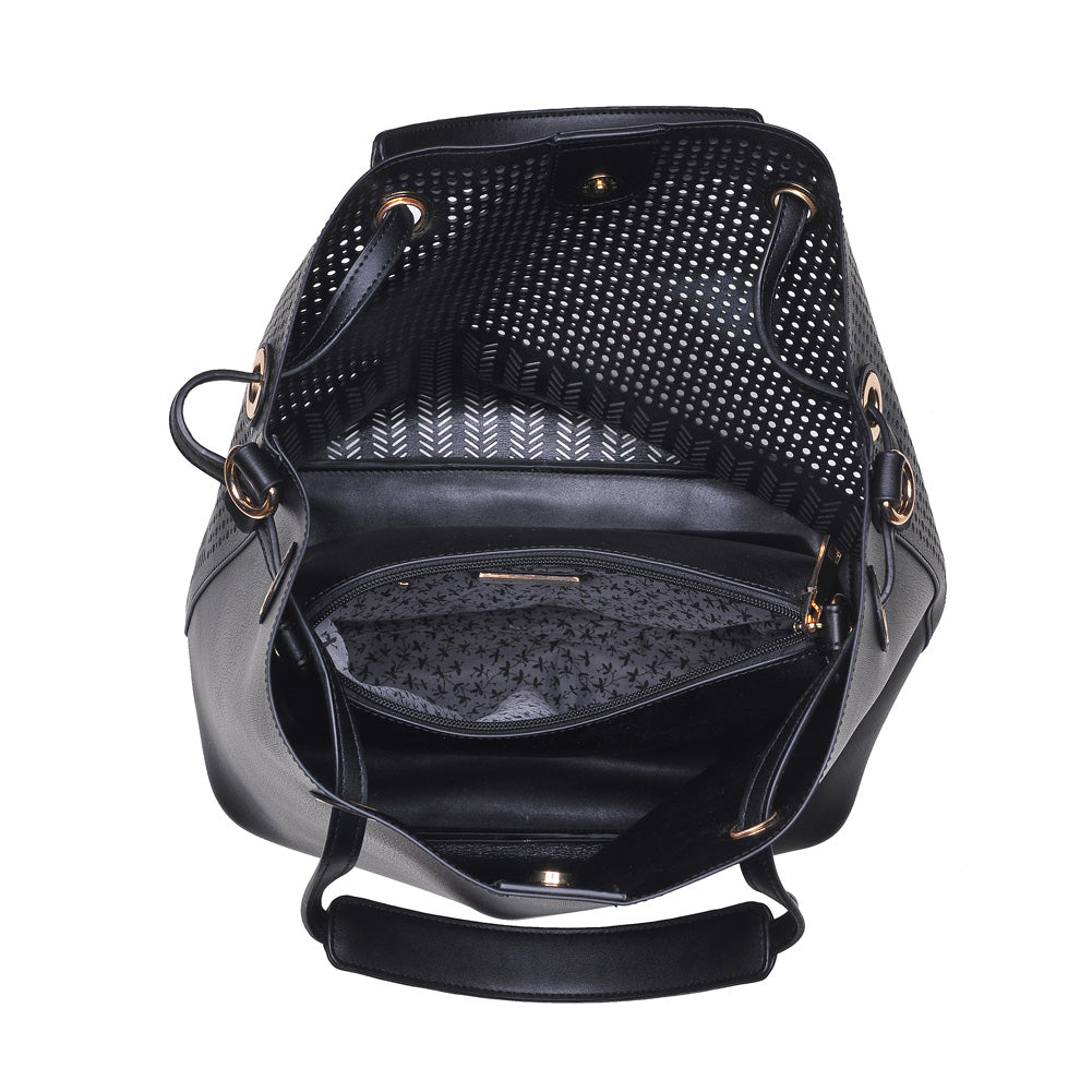 Product Image of Moda Luxe Clara Tote 842017111825 View 4 | Black