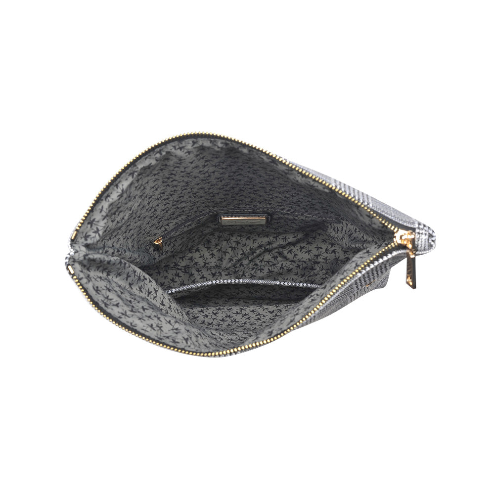 Product Image of Moda Luxe Heather Clutch 842017116646 View 8 | Black