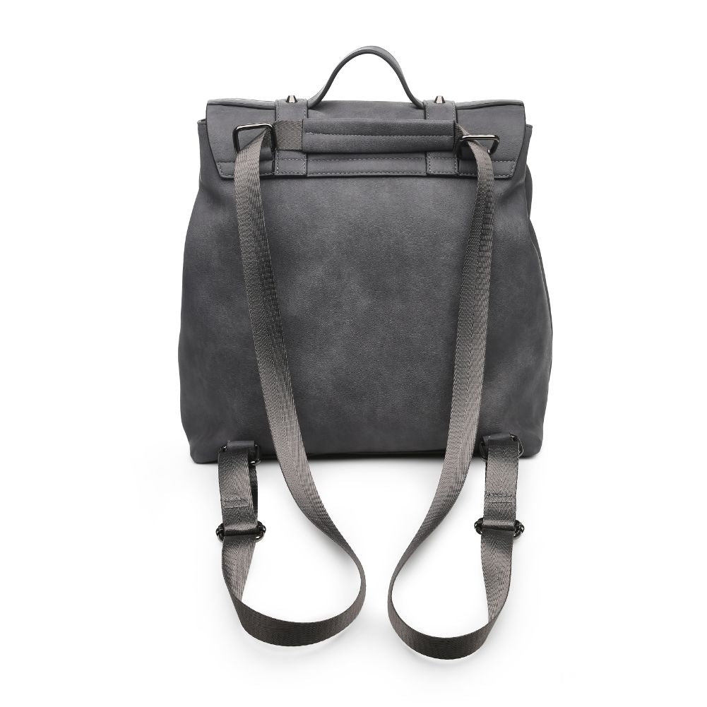Product Image of Moda Luxe India Backpack 842017122852 View 3 | Carbon