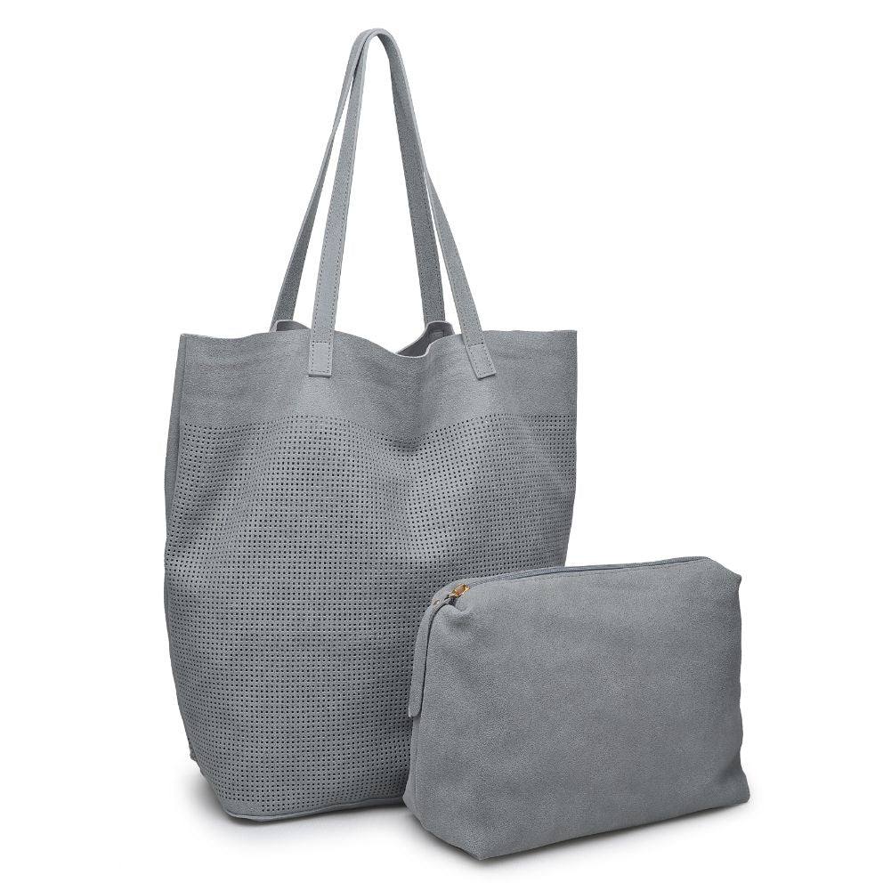 Product Image of Moda Luxe Stella Tote 842017114116 View 6 | Slate