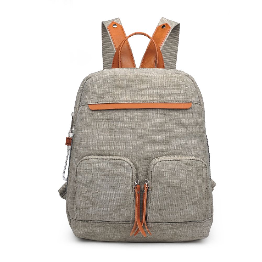 Product Image of Moda Luxe Tulum Backpack 842017124832 View 1 | Stone