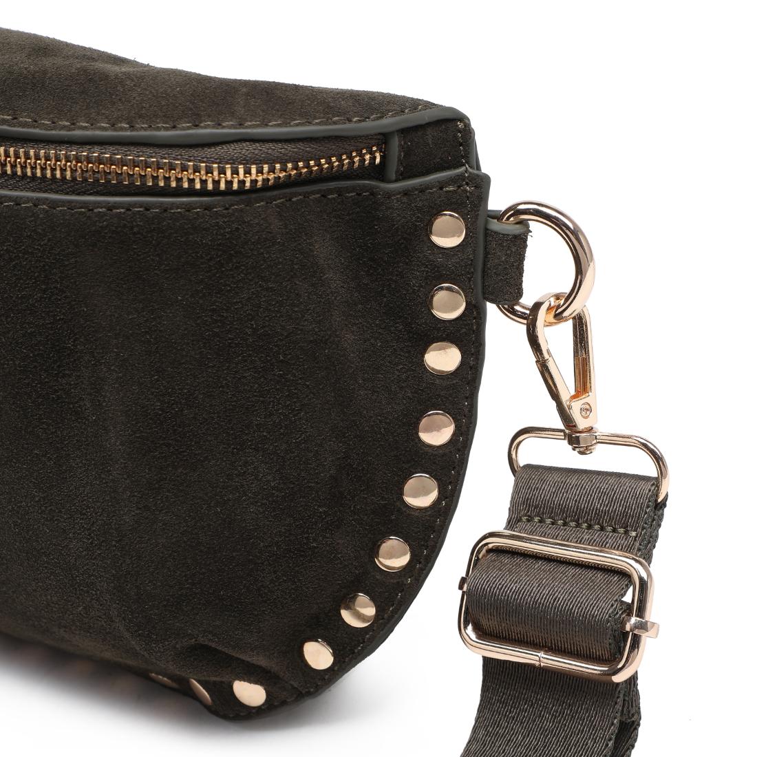 Moda Luxe Gizelle-Suede Belt Bag 842017139690 View 8 | Olive