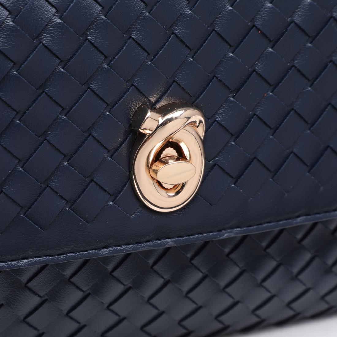 Moda Luxe Annabelle Shoulder Bag 842017143383 View 8 | Navy