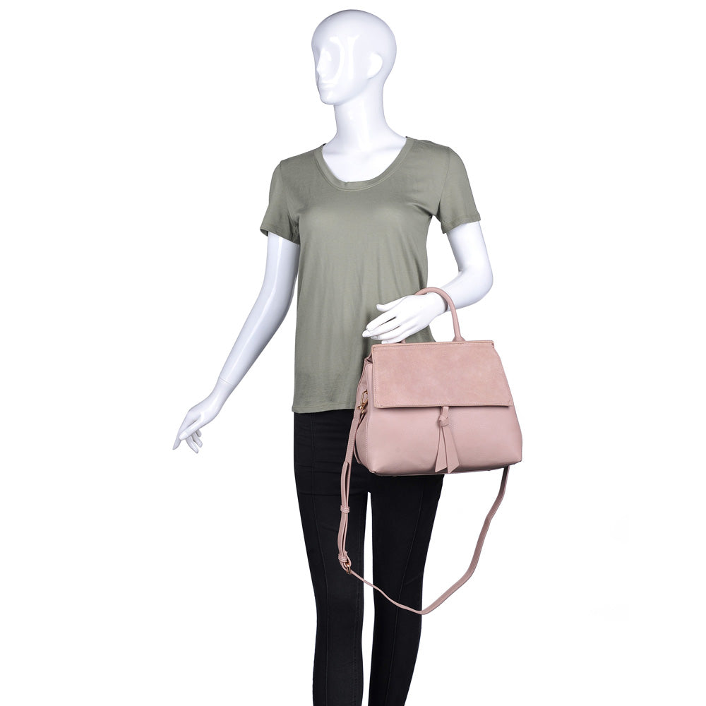 Product Image of Moda Luxe Clare Satchel 842017118343 View 5 | Blush