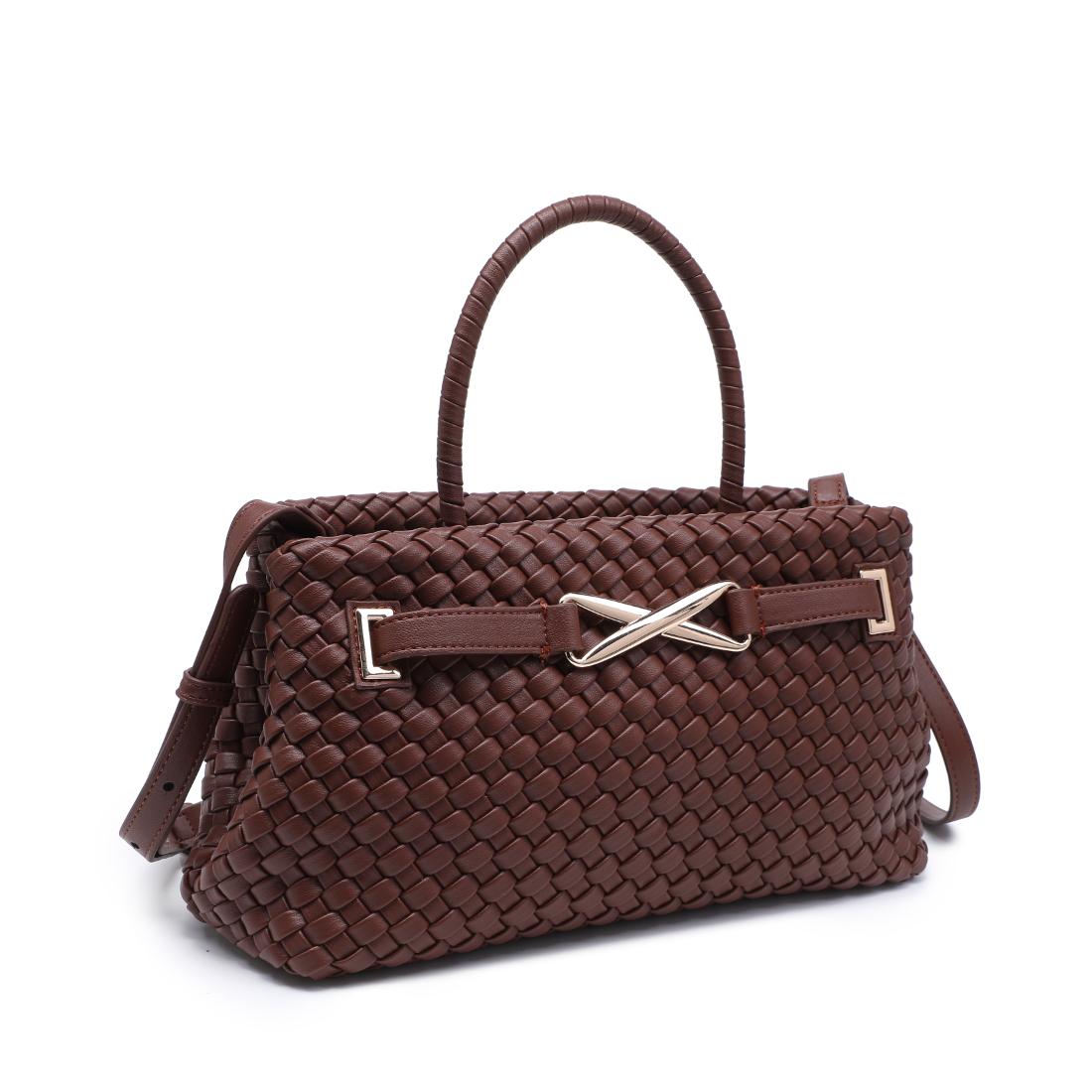 Moda Luxe Marilyn Satchel 842017143307 View 2 | Chocolate