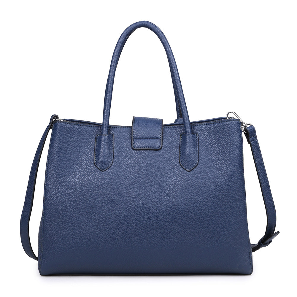 Product Image of Product Image of Moda Luxe Venessa Tote 842017115977 View 3 | Navy