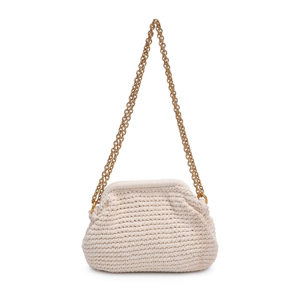 Woman wearing White Moda Luxe Christabel Crossbody 842017131076 View 5 | White