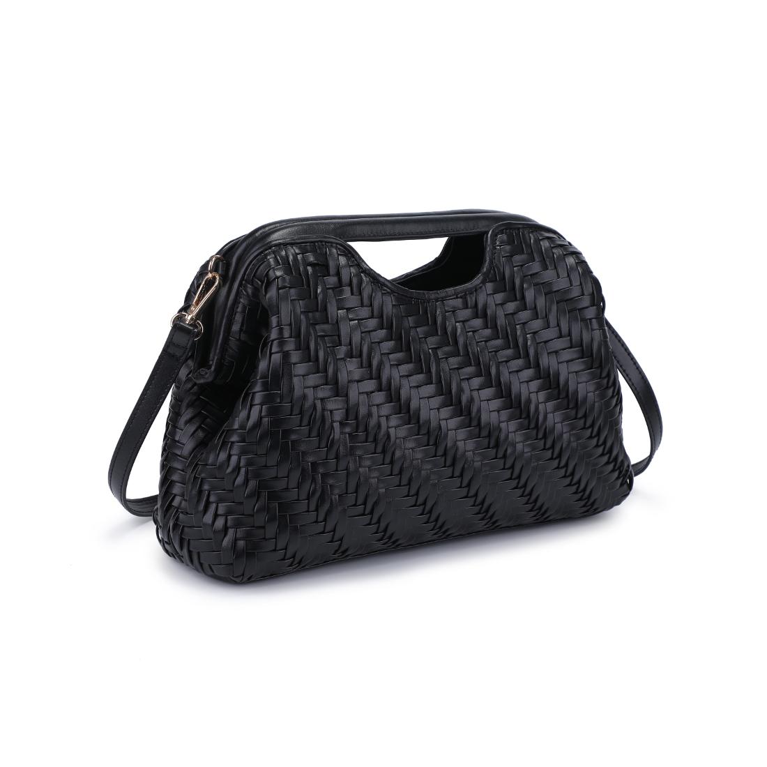 Woman wearing Black Moda Luxe Amara Crossbody 842017138099 View 6 | Black
