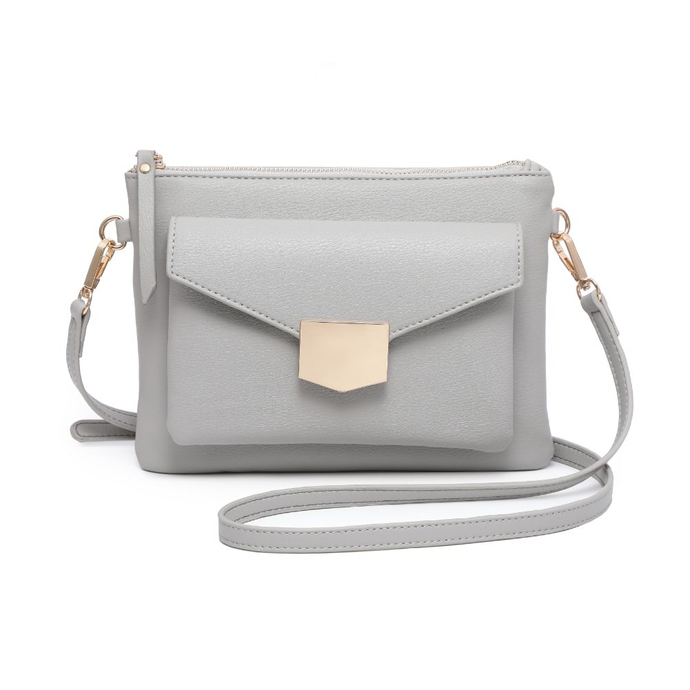 Product Image of Moda Luxe Amari Crossbody 842017130444 View 1 | Dove Grey
