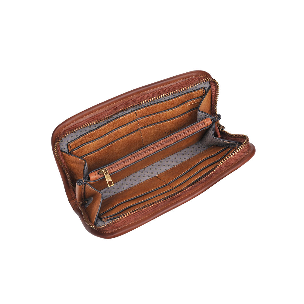 Product Image of Moda Luxe Marlow Wallet 842017117766 View 4 | Mustard