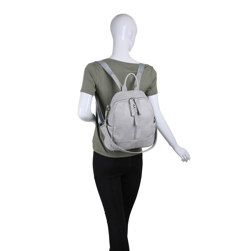 Product Image of Moda Luxe Bowie Backpack 842017119500 View 5 | Grey