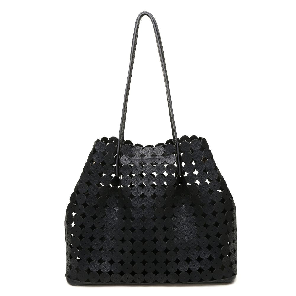 Product Image of Moda Luxe Casablanca Tote 842017110989 View 3 | Black