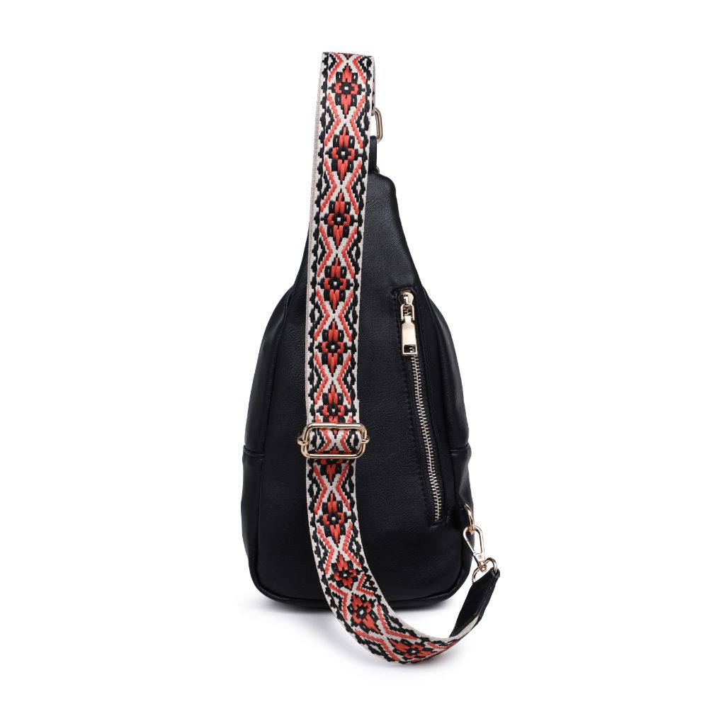 Moda Luxe Regina Sling Backpack 842017129523 View 7 | Black