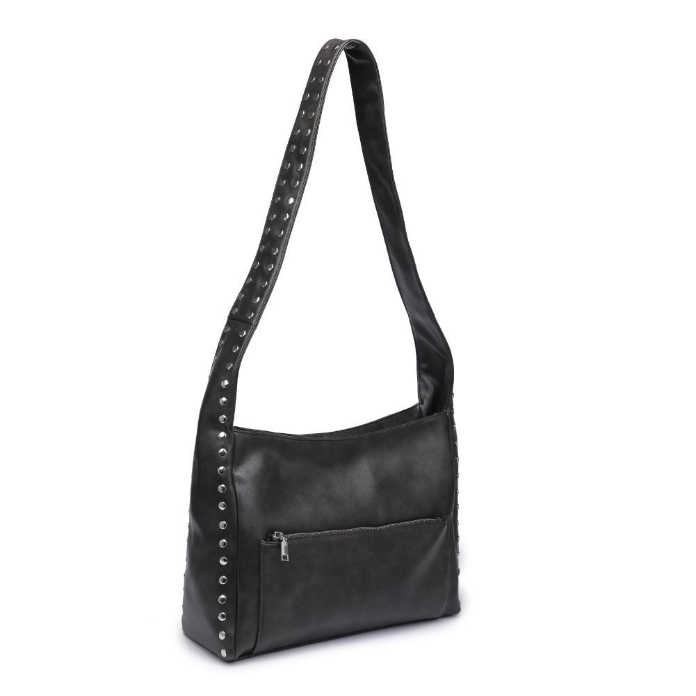 Product Image of Moda Luxe Electra Crossbody 842017136170 View 6 | Gunmetal