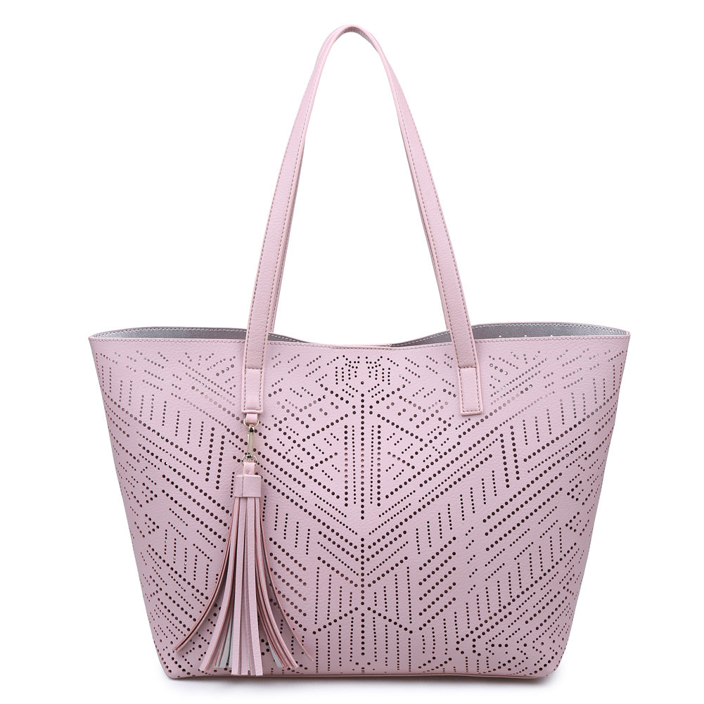 Product Image of Moda Luxe Wanderlust Tote 842017110965 View 1 | Blush