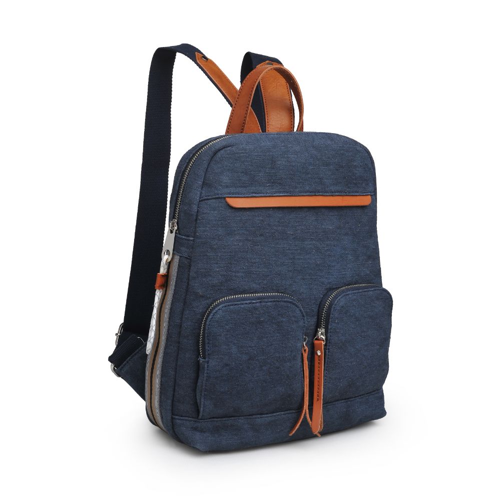 Product Image of Moda Luxe Tulum Backpack 842017124825 View 2 | Denim