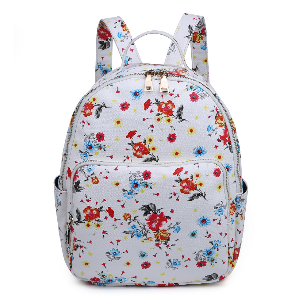 Product Image of Moda Luxe Nancy Backpack 842017119692 View 1 | White