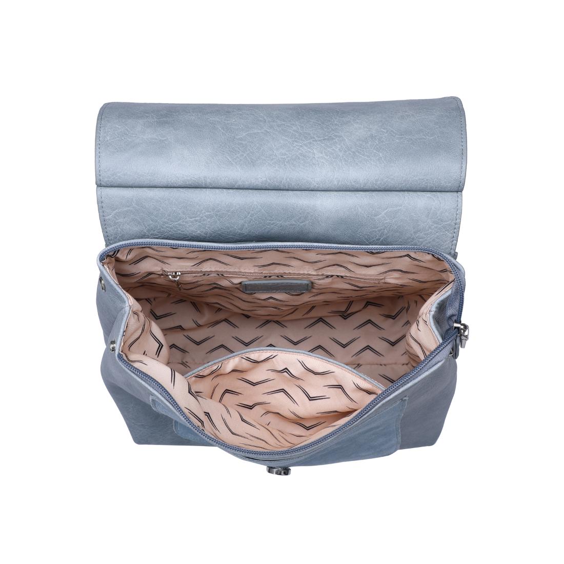 Product Image of Moda Luxe Lynn Backpack 842017139867 View 8 | Light Blue