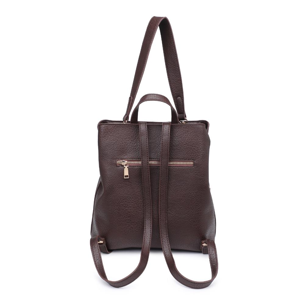 Product Image of Moda Luxe Genevieve Backpack 842017136095 View 7 | Espresso