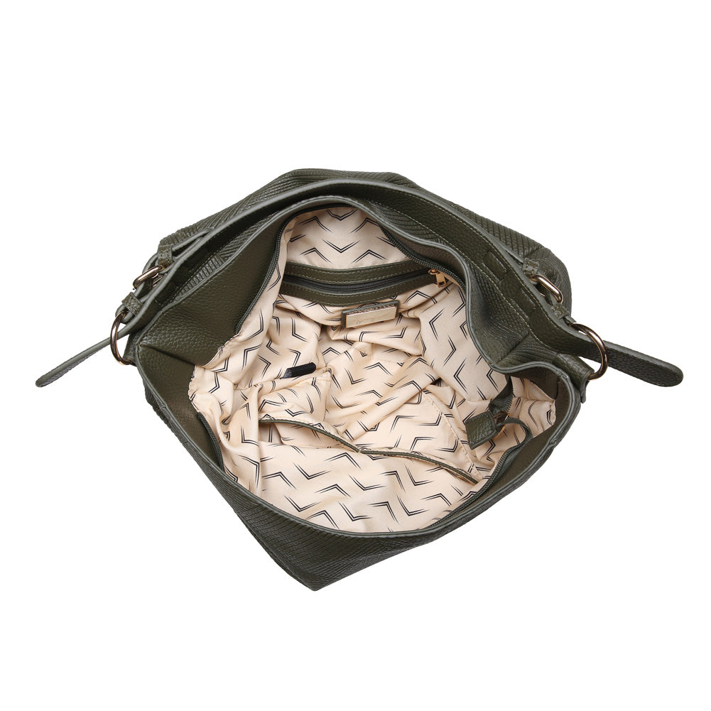Product Image of Moda Luxe Tatiana Hobo 842017116981 View 4 | Olive