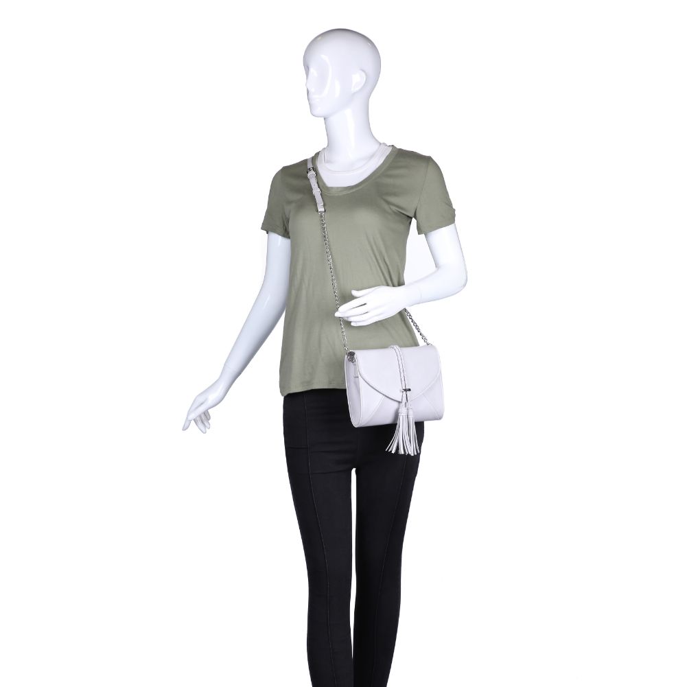 Product Image of Moda Luxe Foxy Crossbody 842017121466 View 4 | Grey