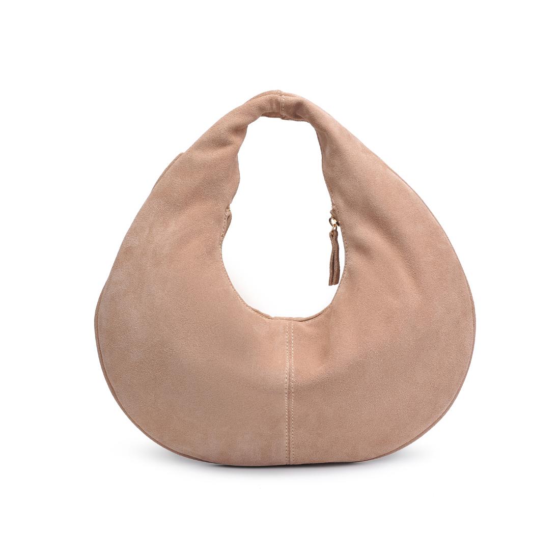 Product Image of Moda Luxe Farrah - Suede Hobo 842017138624 View 7 | Natural