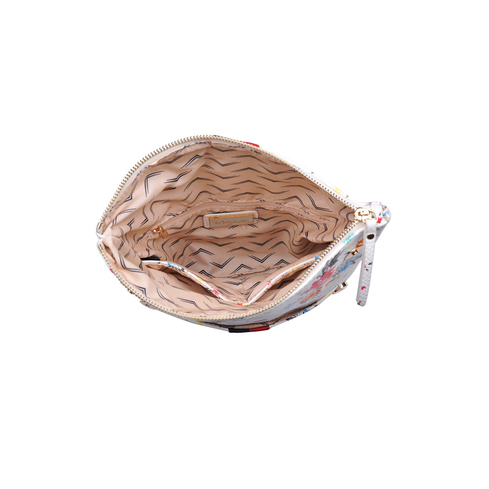 Product Image of Sol and Selene Jules Print Clutch 842017119401 View 8 | White
